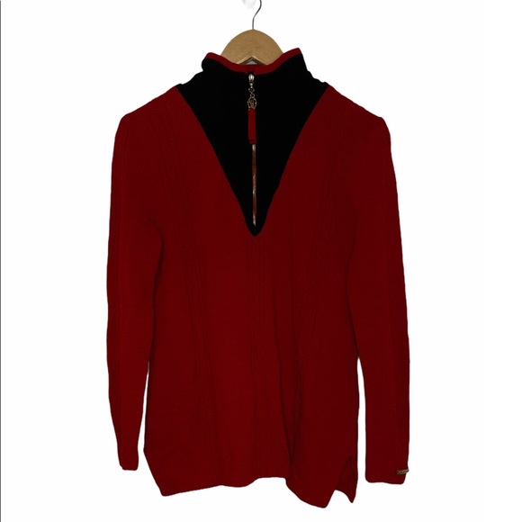 St. John Sport by Marie Gray Wool Blend Sweater - Picture 1 of 7